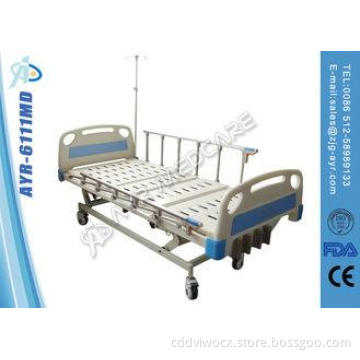 5 Function Powder Coating ICU Old Man Hospital Bed With Cro